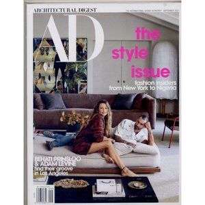 ARCHITECTURAL DIGEST (AD) SEPTEMBER 2021 Style!